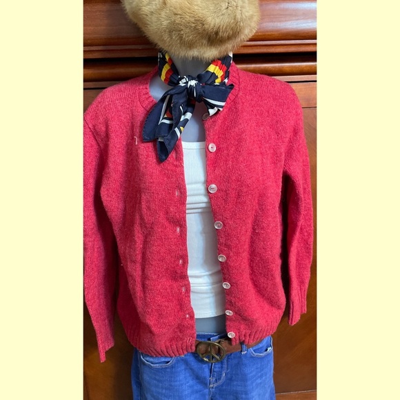 scotch nap Sweaters - Vintage 70% wool cardigan
